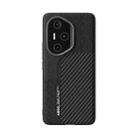 For Honor 300 Pro ABEEL 6D Micro Relief Phone Case(Carbon Fiber Black) - 2