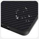 For Honor 300 Pro ABEEL C Carbon Fiber Series 6D Micro Relief Phone Case(Black Grey) - 3