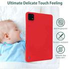 For Xiaomi Pad 7 Oil Spray Skin-friendly TPU Tablet Case(Red) - 2