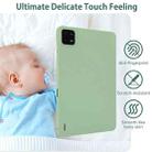 For Xiaomi Pad 7 Oil Spray Skin-friendly TPU Tablet Case(Matcha Green) - 2