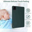 For Xiaomi Pad 7 Oil Spray Skin-friendly TPU Tablet Case(Deep Green) - 2