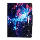 For Huawei MediaPad T5 Painted Pattern Horizontal Flip Leather Case with Holder(Starry Sky) - 2