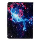 For Huawei MediaPad T5 Painted Pattern Horizontal Flip Leather Case with Holder(Starry Sky) - 3