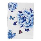 For Huawei MediaPad T5 Painted Pattern Horizontal Flip Leather Case with Holder(Blue and White Porcelain Butterfly) - 3