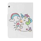 For Huawei MediaPad T3 10 Painted Pattern Horizontal Flip Leather Case with Holder(Sideways Unicorn) - 3