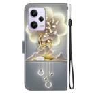 For Redmi Note 12 Pro / Poco X5 Pro Crystal Texture Colored Drawing Leather Phone Case(Sika Deer) - 3