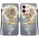 For Redmi 15C 4G 173.1mm / 15C 5G 173.1mm Crystal Texture Colored Drawing Leather Phone Case(Sika Deer) - 1