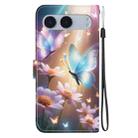 For OnePlus Nord 4 Crystal Texture Colored Drawing Leather Phone Case(Butterfly Love Flower) - 3