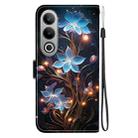 For OnePlus Nord CE4 5G Crystal Texture Colored Drawing Leather Phone Case(Little Lantern Flower) - 3