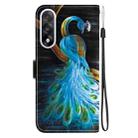 For OnePlus Ace 5 Ultra / Nord 5 5G Crystal Texture Colored Drawing Leather Phone Case(Peacock) - 3