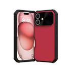 For iPhone 16 PC Hybrid TPU MagSafe Phone Case(Red) - 2