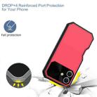 For iPhone 16 PC Hybrid TPU MagSafe Phone Case(Red) - 3