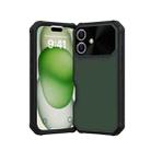 For iPhone 16 PC Hybrid TPU MagSafe Phone Case(Amry Green) - 2