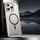 For iPhone 13 Pro Max R-JUST RJ63 Frameless Aroma Mecha MagSafe Phone Case(Titanium) - 1