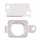 For iPhone 15 Plus 1 Pair Flashlight / Mic Iron Sheet Cover (On The Back Cover) - 1