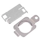 For iPhone 15 Plus 1 Pair Flashlight / Mic Iron Sheet Cover (On The Back Cover) - 2