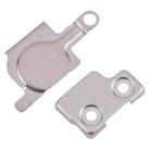 For iPhone 15 Pro Max 1 Pair Flashlight / Mic Iron Sheet Cover (On The Back Cover) - 2