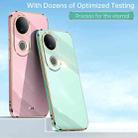 For vivo S20 XINLI Straight 6D Plating Gold Edge TPU Phone Case(Celestial Blue) - 2