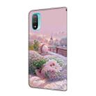 For Motorola Moto E20 Fresh Painted Leather Phone Case(Garden) - 3