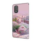 For Motorola Moto G Power 2022 Fresh Painted Leather Phone Case(Garden) - 3