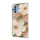 For Motorola Moto G31 Fresh Painted Leather Phone Case(Sunflower) - 3