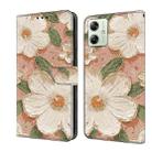 For Motorola Moto G54 Fresh Painted Leather Phone Case(Sunflower) - 1