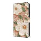 For Motorola Moto G54 Fresh Painted Leather Phone Case(Sunflower) - 2
