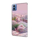 For Motorola Moto G34 Fresh Painted Leather Phone Case(Garden) - 3