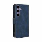For Samsung Galaxy S24 FE 5G Skin Feel Calf Texture Card Slots Leather Phone Case(Blue) - 3