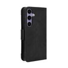 For Samsung Galaxy S25+ 5G Skin Feel Calf Texture Card Slots Leather Phone Case(Black) - 3