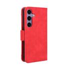 For Samsung Galaxy S25+ 5G Skin Feel Calf Texture Card Slots Leather Phone Case(Red) - 3