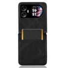 For Blackview Hero 10 Retro Texture Leather Phone Case(Black) - 3