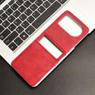 For Blackview Hero 10 Retro Texture Leather Phone Case(Red) - 2