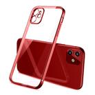 For iPhone 11 Pro Magic Cube Plating TPU Protective Case(Red) - 1