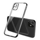For iPhone 11 Magic Cube Plating TPU Protective Case(Black) - 1