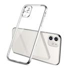 For iPhone 11 Magic Cube Plating TPU Protective Case(Silver) - 1