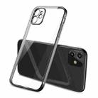 For iPhone 11 Pro Max Magic Cube Plating TPU Protective Case(Black) - 1