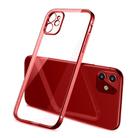 For iPhone 11 Pro Max Magic Cube Plating TPU Protective Case(Red) - 1