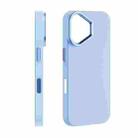 For iPhone 16 PC Flocking MagSafe Magnetic Phone Case(Blue) - 2