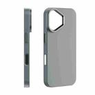 For iPhone 16 PC Flocking MagSafe Magnetic Phone Case(Dark Grey) - 2