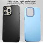 For iPhone 15 Pro Max PC Flocking MagSafe Magnetic Phone Case(Black) - 3