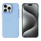 For iPhone 15 Pro Max PC Flocking MagSafe Magnetic Phone Case(Blue) - 1