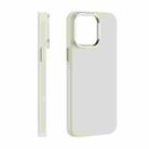 For iPhone 15 Pro PC Flocking MagSafe Magnetic Phone Case(Titanium Grey) - 2