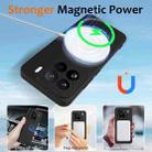 For Xiaomi 15 Pro Shockproof Silicone Magsafe Phone Case(Black) - 3