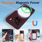 For Xiaomi 15 Pro Shockproof Silicone Magsafe Phone Case(Plum Color) - 3