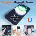 For Xiaomi 14T Pro Shockproof Silicone Magsafe Phone Case(Navy Blue) - 3