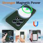 For Xiaomi 14T Pro Shockproof Silicone Magsafe Phone Case(Dark Green) - 3