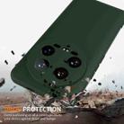 For Xiaomi 14 Ultra Shockproof Silicone Magsafe Phone Case(Dark Green) - 2