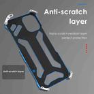 For iPhone 12 / 12 Pro R-JUST Shockproof Armor Metal Protective Case(Blue) - 4