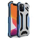 For iPhone 12 Pro Max R-JUST Shockproof Armor Metal Protective Case(Blue) - 1